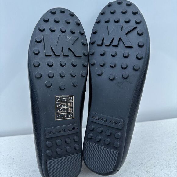 MICHAEL KORS BLACK EVERETT MOC LOAFERS 7,5 - Picture 8 of 8